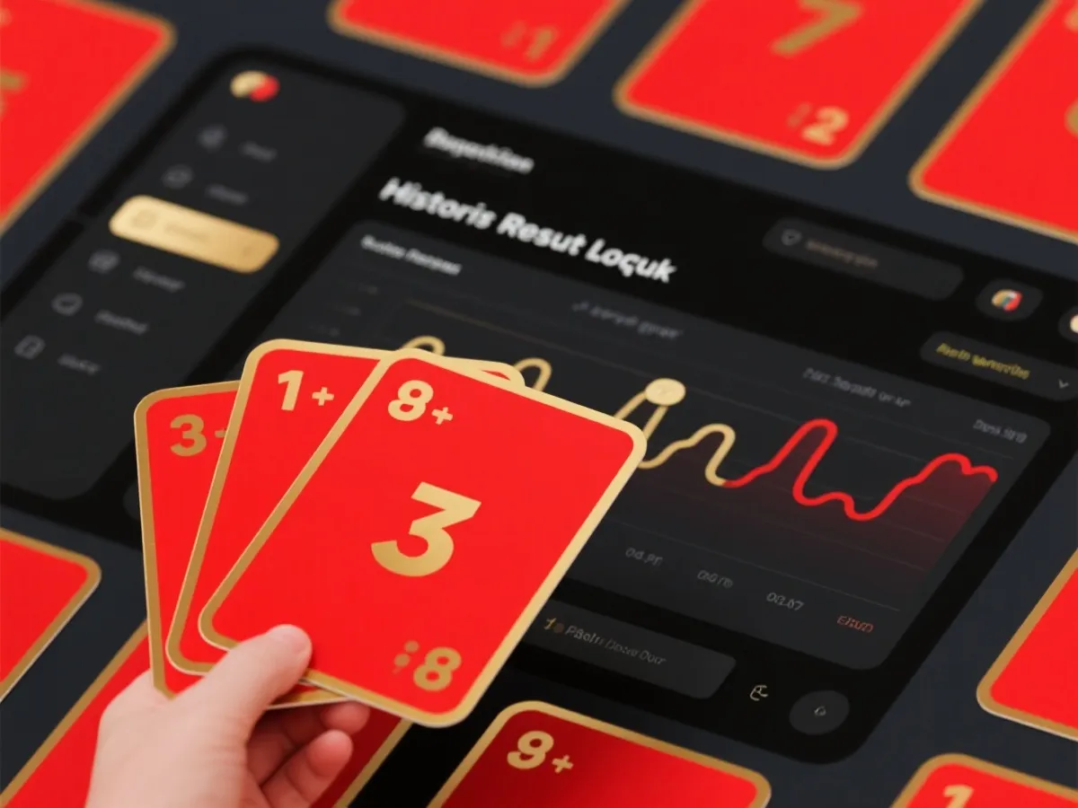 开奖结果查询数据面板示意图